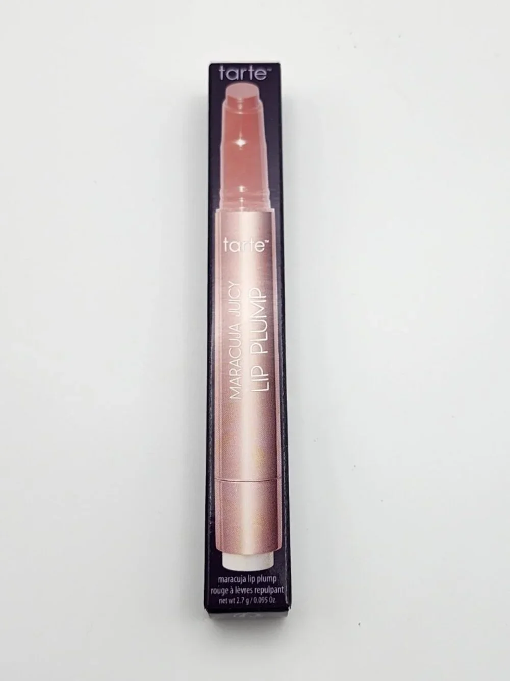 Tarte Maracuja Juicy Lip Balm White Peach Full Size 0.095 oz New With Box